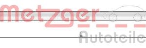 Furtun frana METZGER 4110796 – FORD | AutoRival