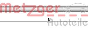 Furtun frana METZGER 4110992 – FORD | AutoRival