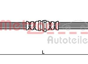 Furtun frana METZGER 4111037 – FORD | AutoRival