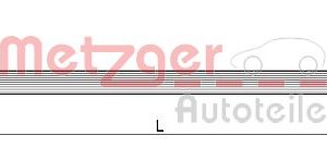 Furtun frana METZGER 4111333 – FORD | AutoRival