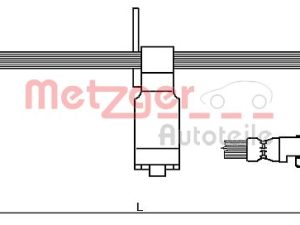 Furtun frana METZGER 4112542 – FORD | AutoRival