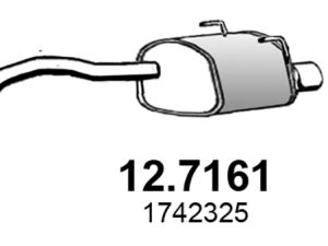 Toba esapament finala ASSO 12.7161 – FORD | AutoRival