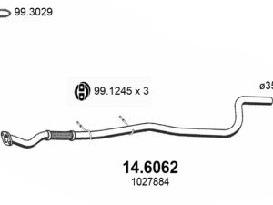 Toba esapamet intermediara ASSO 14.6062 – FORD | AutoRival