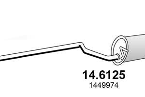 Toba esapamet intermediara ASSO 14.6125 – FORD | AutoRival