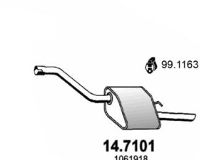 Toba esapament finala ASSO 14.7101 – FORD | AutoRival