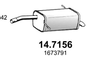 Toba esapament finala ASSO 14.7156 – FORD | AutoRival