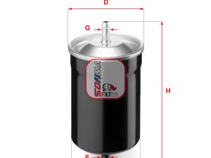 Filtru combustibil SOFIMA S 1500 B – FORD | AutoRival