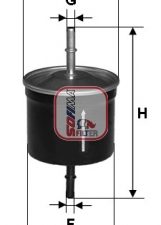 Filtru combustibil SOFIMA S 1624 B – FORD | AutoRival