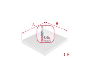 Filtru aer habitaclu SOFIMA S 3088 C – FORD | AutoRival