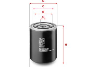 Filtru ulei SOFIMA S 3102 R – FORD | AutoRival