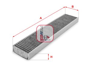 Filtru aer habitaclu SOFIMA S 4119 CA – FORD | AutoRival