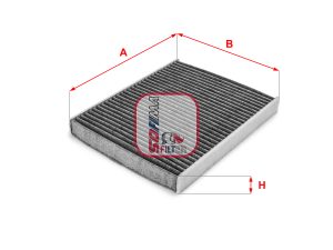 Filtru aer habitaclu SOFIMA S 4170 CA – FORD | AutoRival