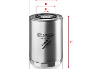 Filtru combustibil SOFIMA S 4343 NR – FORD | AutoRival
