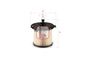 Filtru combustibil SOFIMA S 6074 NE – FORD | AutoRival