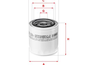Filtru ulei SOFIMA S 6250 R – FORD | AutoRival
