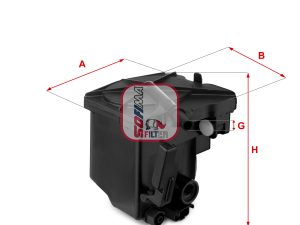 Filtru combustibil SOFIMA S 7420 NR – FORD | AutoRival