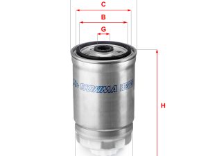 Filtru combustibil SOFIMA S 8501 NR – FORD | AutoRival