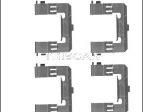 Set accesorii placute frana TRISCAN 8105 101655 – FORD | AutoRival