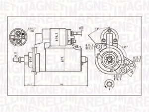 Electromotor MAGNETI MARELLI 063720713010 – FORD | AutoRival