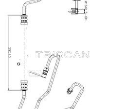 Furtun hidraulic sistem de directie TRISCAN 8516 16011 – FORD | AutoRival