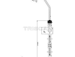 Furtun hidraulic sistem de directie TRISCAN 8516 16015 – FORD | AutoRival
