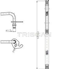 Furtun hidraulic sistem de directie TRISCAN 8516 16030 – FORD | AutoRival