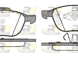 Set placute frana ROADHOUSE 21082.30 – FORD | AutoRival
