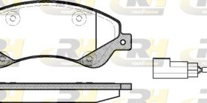 Set placute frana ROADHOUSE 21251.02 – FORD | AutoRival