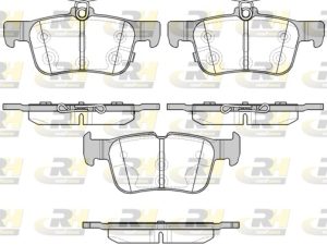 Set placute frana ROADHOUSE 21551.12 – FORD | AutoRival