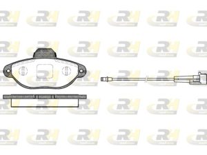 Set placute frana ROADHOUSE 2414.01 – FORD | AutoRival
