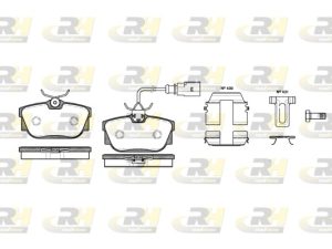 Set placute frana ROADHOUSE 2767.12 – FORD | AutoRival