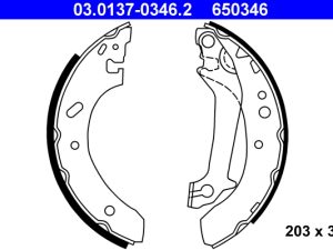 Set saboti frana ATE 03.0137-0346.2 – FORD | AutoRival