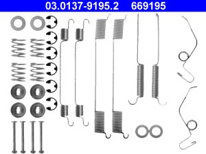 Set accesorii sabot de frana ATE 03.0137-9195.2 – FORD | AutoRival