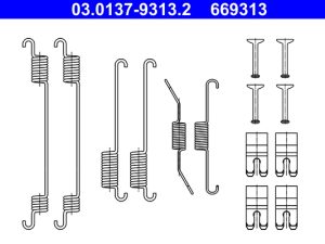 Set accesorii sabot de frana ATE 03.0137-9313.2 – FORD | AutoRival