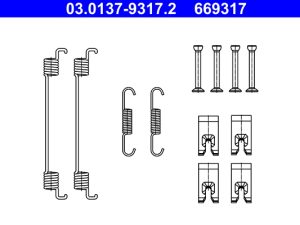 Set accesorii sabot de frana ATE 03.0137-9317.2 – FORD | AutoRival