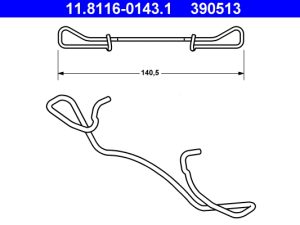 Arc etrier frana ATE 11.8116-0143.1 – FORD | AutoRival