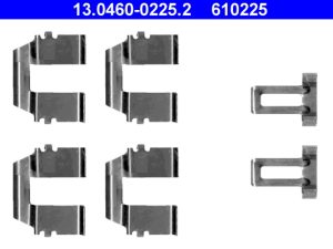 Set accesorii placute frana ATE 13.0460-0225.2 – FORD | AutoRival