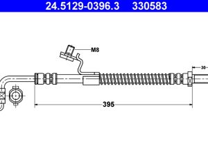 Furtun frana ATE 24.5129-0396.3 – FORD | AutoRival