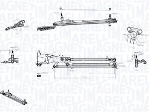 Legaturi stergator parbriz MAGNETI MARELLI 085570706010 – FORD | AutoRival