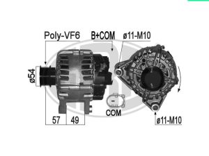 Alternator ERA 209317A – FORD | AutoRival