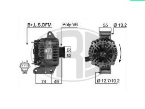 Alternator ERA 210241 – FORD | AutoRival