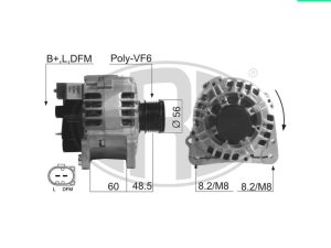 Alternator ERA 210247A – FORD | AutoRival