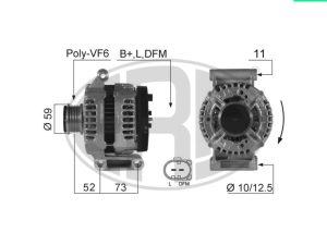 Alternator ERA 210421A – FORD | AutoRival