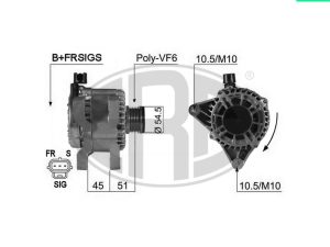 Alternator ERA 210432A – FORD | AutoRival