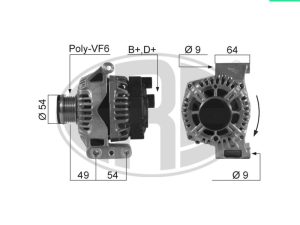 Alternator ERA 210550A – FORD | AutoRival