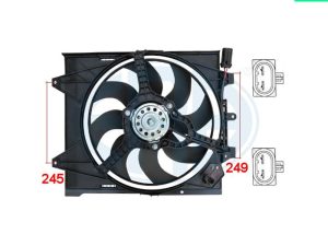 Ventilator radiator ERA 352068 – FORD | AutoRival