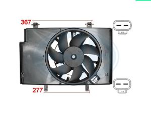 Ventilator radiator ERA 352069 – FORD | AutoRival