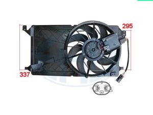 Ventilator radiator ERA 352072 – FORD | AutoRival