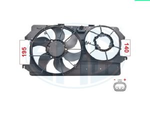 Ventilator radiator ERA 352124 – FORD | AutoRival