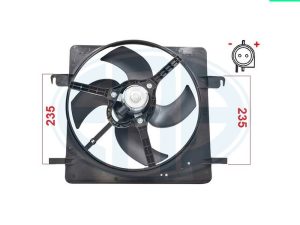 Ventilator radiator ERA 352125 – FORD | AutoRival